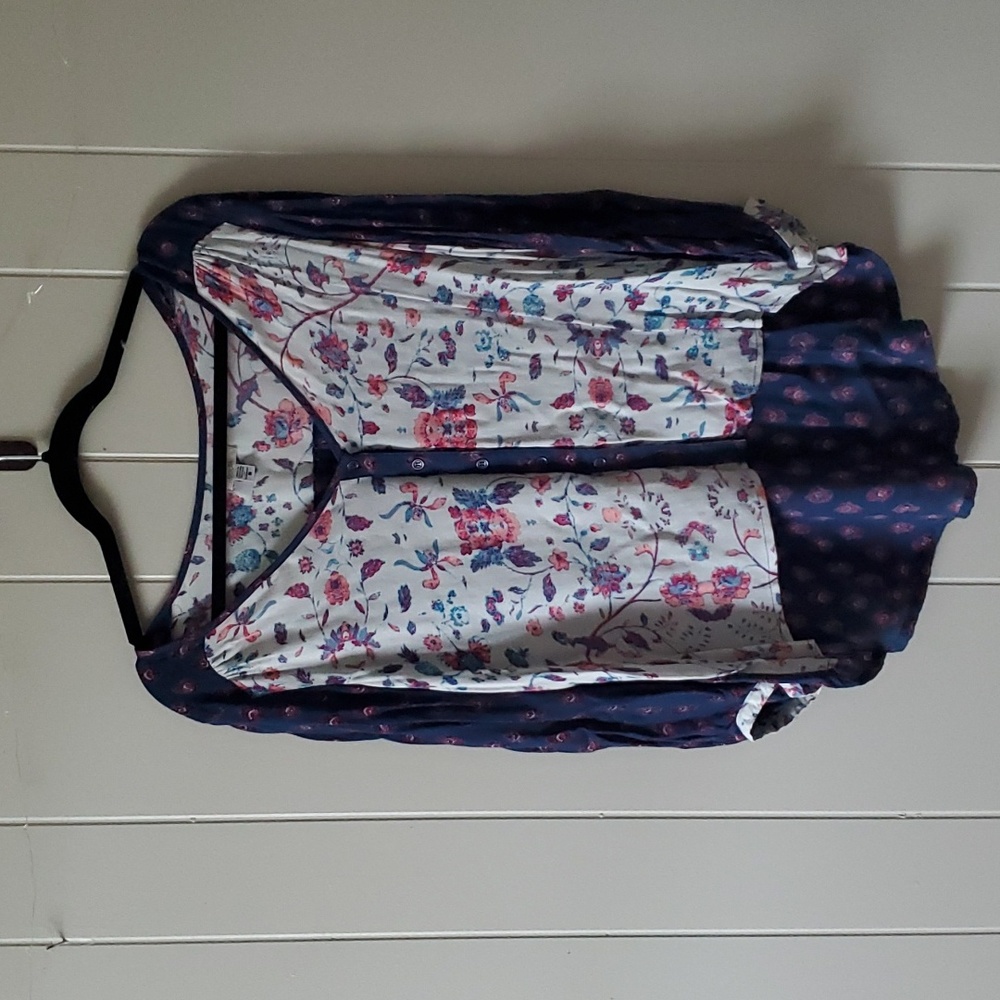 Floral Peasant Blouse